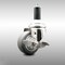 Service Caster 3 Inch 316SS Thermoplastic Rubber Swivel 1 Inch Expanding Stem Caster Brake SCC-SS316EX20S314-TPRB-TLB-1 - alternate 4